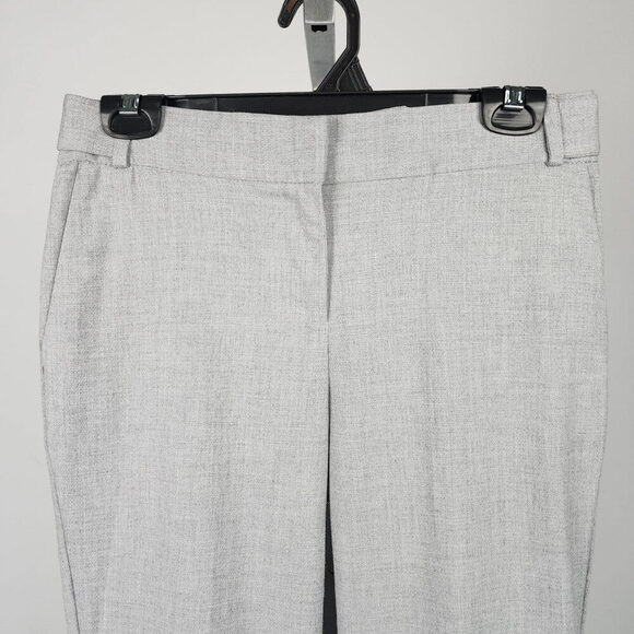 next Tailoring Light Grey Trouser Pants Size 6r - Picture 2 of 10